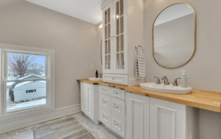 Folk Victorian Home Renovated Bathroom